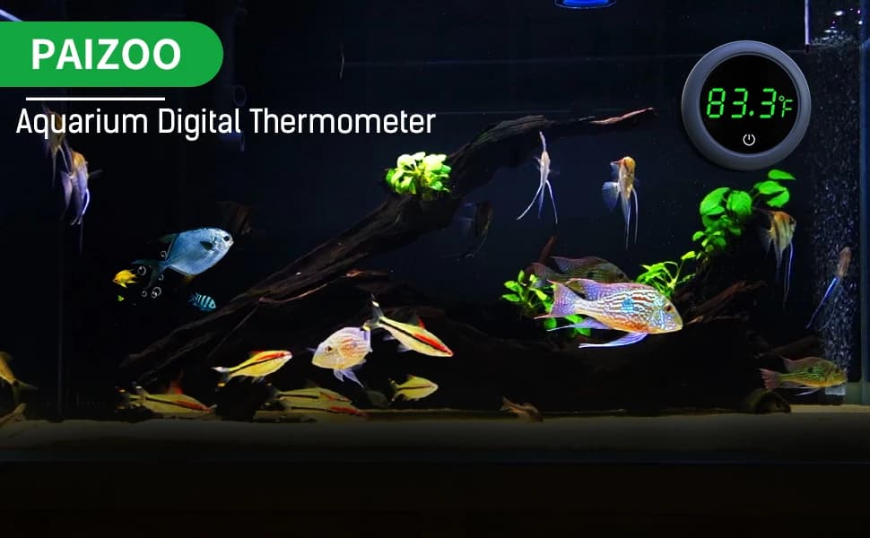 Aquarium Thermometer Digital — Highly Accurate Fish Tank Thermometer — product details