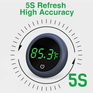 Aquarium Thermometer Digital — Highly Accurate Fish Tank Thermometer — collection imagery