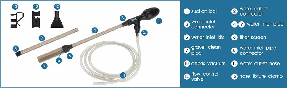 Small Gravel Vacuum for Aquarium — collection imagery