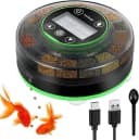 Automatic Fish Feeder for Aquarium Portion Control and Moisture-Proof