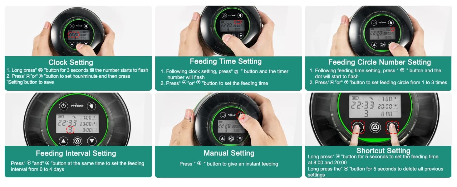 Automatic Fish Feeder for Aquarium Portion Control and Moisture-Proof — product details