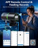 WiFi Automatic Fish Feeder for Aquarium with Temperature Monitoring