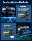WiFi Automatic Fish Feeder for Aquarium with Temperature Monitoring