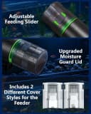WiFi Automatic Fish Feeder for Aquarium with Temperature Monitoring