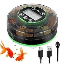 WiFi Automatic Fish Feeder for Aquarium with Temperature Monitoring — collection imagery