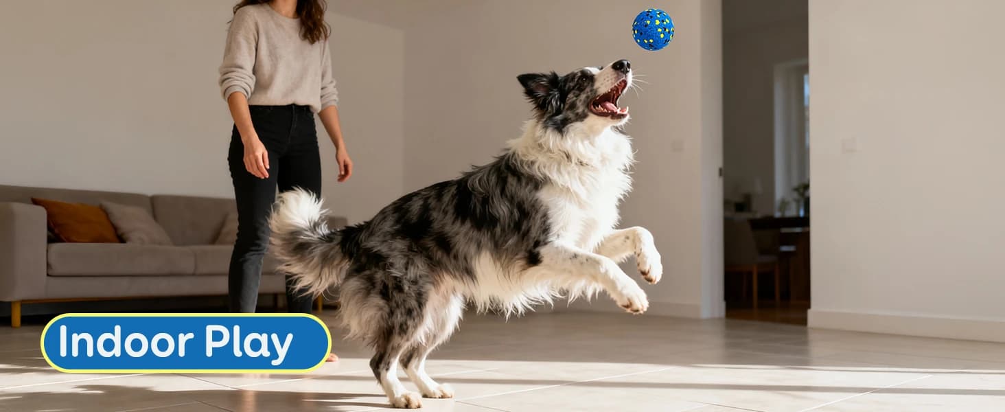 Dog Balls Tennis Balls Dog Chew Toys for Aggressive Chewers ETPU 4Pcs — product details