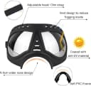 Dog Goggles for Large Dogs Eye Protection