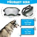 Dog Goggles for Large Dogs — UV Wind Dust Fog Protection