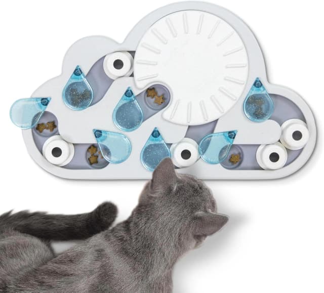 Nina Ottosson Rainy Day Puzzle and Play Cat Toy Treat Puzzle
