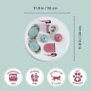 Cat Activity Flip Board – 4-Module Treat Puzzle Enrichment Toy for Mental Stimulation and Slow Feeding