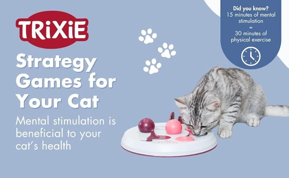 Cat Activity Flip Board – 4-Module Treat Puzzle Enrichment Toy for Mental Stimulation and Slow Feeding — product details