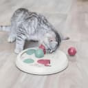 Cat Activity Flip Board – 4-Module Treat Puzzle Enrichment Toy for Mental Stimulation and Slow Feeding