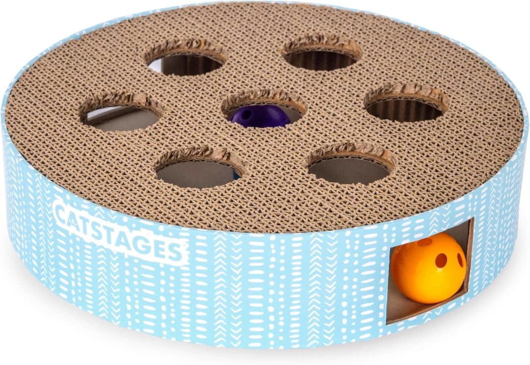 Scratch N' Hunt Interactive Cat Puzzle Toy with Scratcher