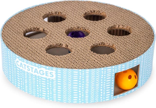 Scratch N' Hunt Interactive Cat Puzzle Toy with Scratcher