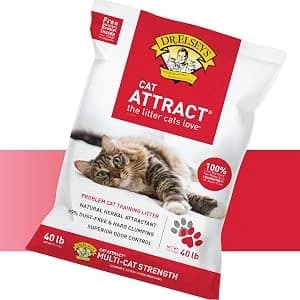 Ultra UnScented Clumping Clay Cat Litter — 40 lb. Bag — collection imagery