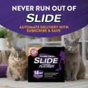 Slide Platinum Easy Clean-Up Clumping Cat Litter