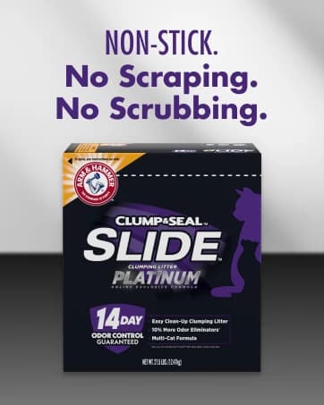 Slide Platinum Easy Clean-Up Clumping Cat Litter — collection imagery