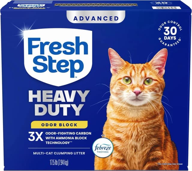 Advanced Heavy Duty Multi Cat Clumping Cat Litter — 17.5 lb.
