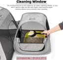 Portable Cat Playpen — Trapezoidal Design for Better Standing
