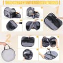 Indoor/Outdoor Cat Playpen with Surround Tunnel 2 Zones