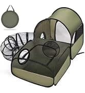 Indoor/Outdoor Cat Playpen with Surround Tunnel 2 Zones — collection imagery