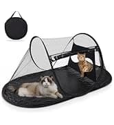 Indoor/Outdoor Cat Playpen with Surround Tunnel 2 Zones — collection imagery