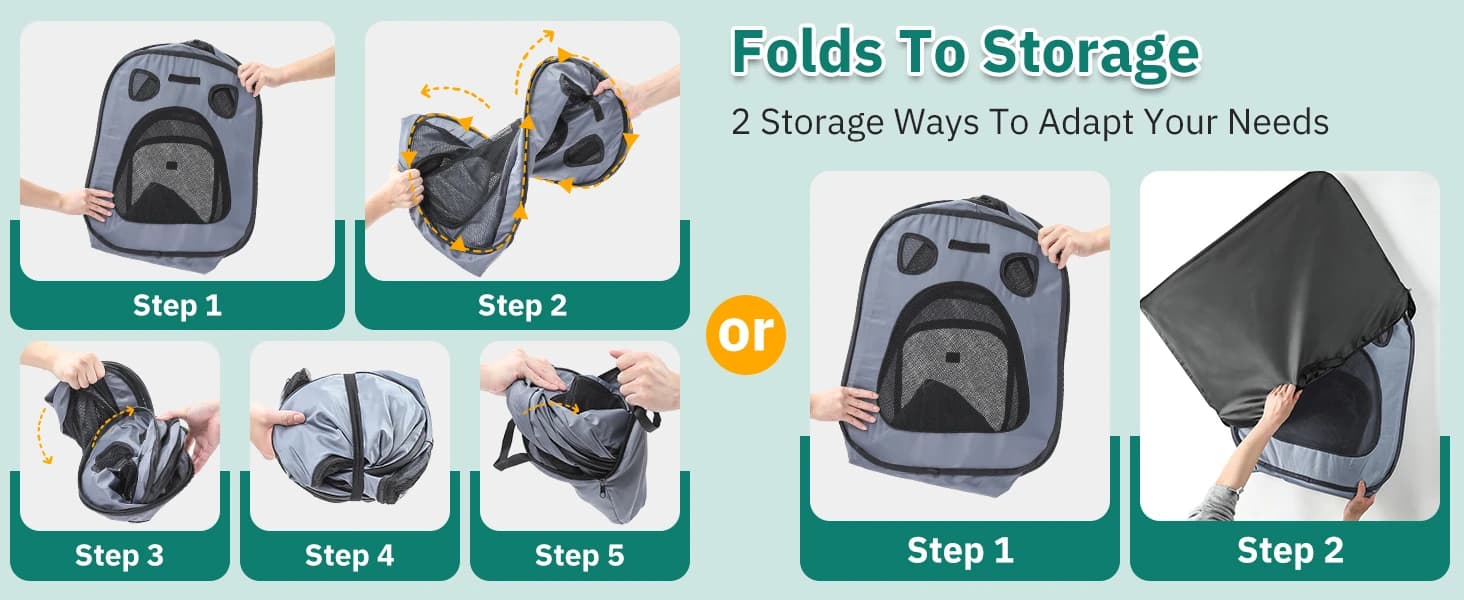 Cat Playpen with Separate Litter Box Area — product details
