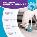 Snoop Interactive Treat Dispensing Dog Toy — Blue