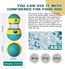 Dog Puzzle Toy Adjustable Treat Dispensing Ball Food Dispenser Tough Slow Feeder Puppy Enrichment Training Toy