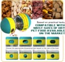 Dog Puzzle Toy Adjustable Treat Dispensing Ball Food Dispenser Tough Slow Feeder Puppy Enrichment Training Toy