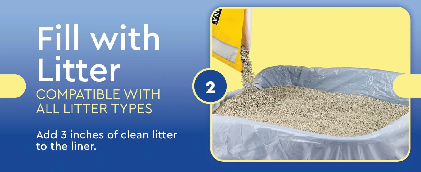 Original Sifting Cat Litter Box Liners - Extra Giant 30 Count - Tear-Resistant Cat Litter Bags - Waterproof — product details