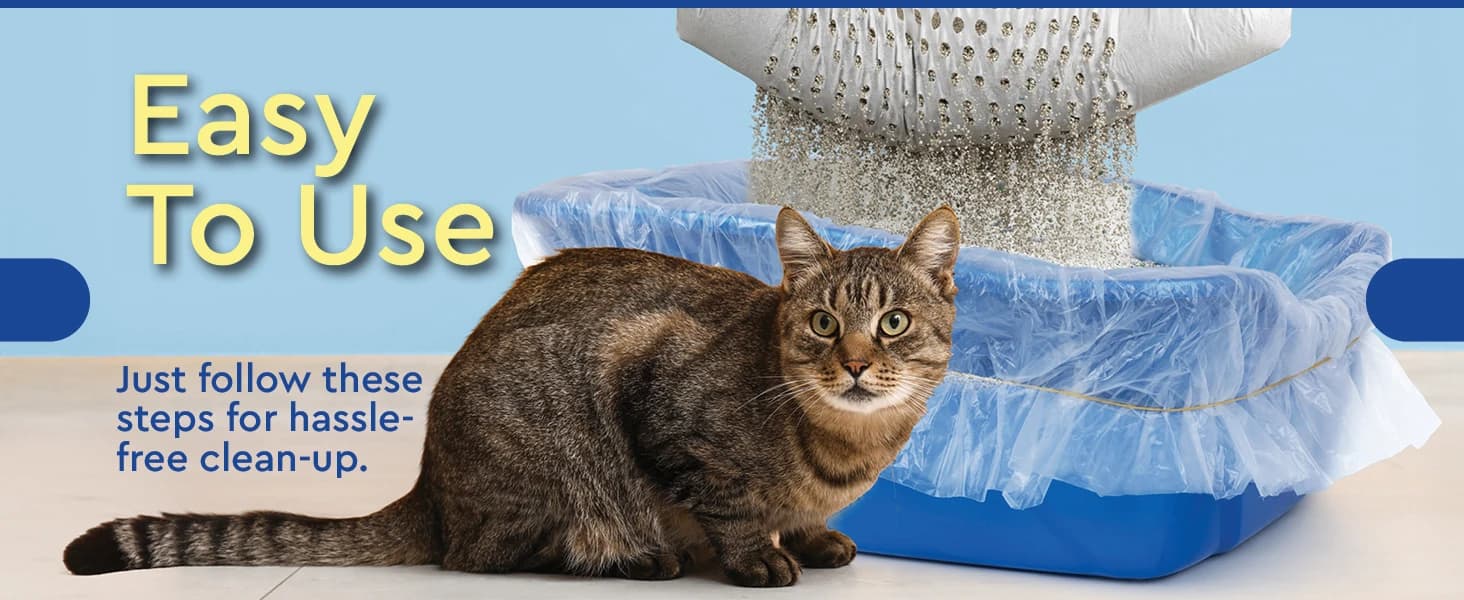 Original Sifting Cat Litter Box Liners - Extra Giant 30 Count - Tear-Resistant Cat Litter Bags - Waterproof — product details