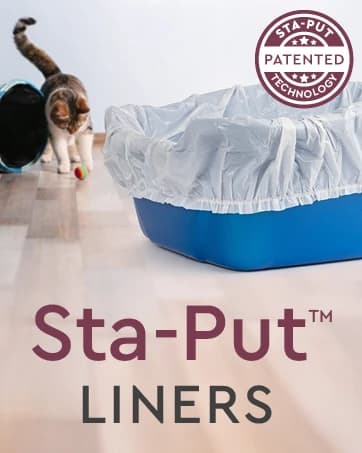 Original Sifting Cat Litter Box Liners - Extra Giant 30 Count - Tear-Resistant Cat Litter Bags - Waterproof — collection imagery