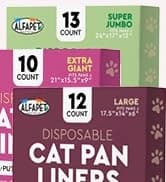 Original Sifting Cat Litter Box Liners - Extra Giant 30 Count - Tear-Resistant Cat Litter Bags - Waterproof — collection imagery