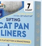 Original Sifting Cat Litter Box Liners - Extra Giant 30 Count - Tear-Resistant Cat Litter Bags - Waterproof — collection imagery