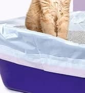 Original Sifting Cat Litter Box Liners - Extra Giant 30 Count - Tear-Resistant Cat Litter Bags - Waterproof — collection imagery