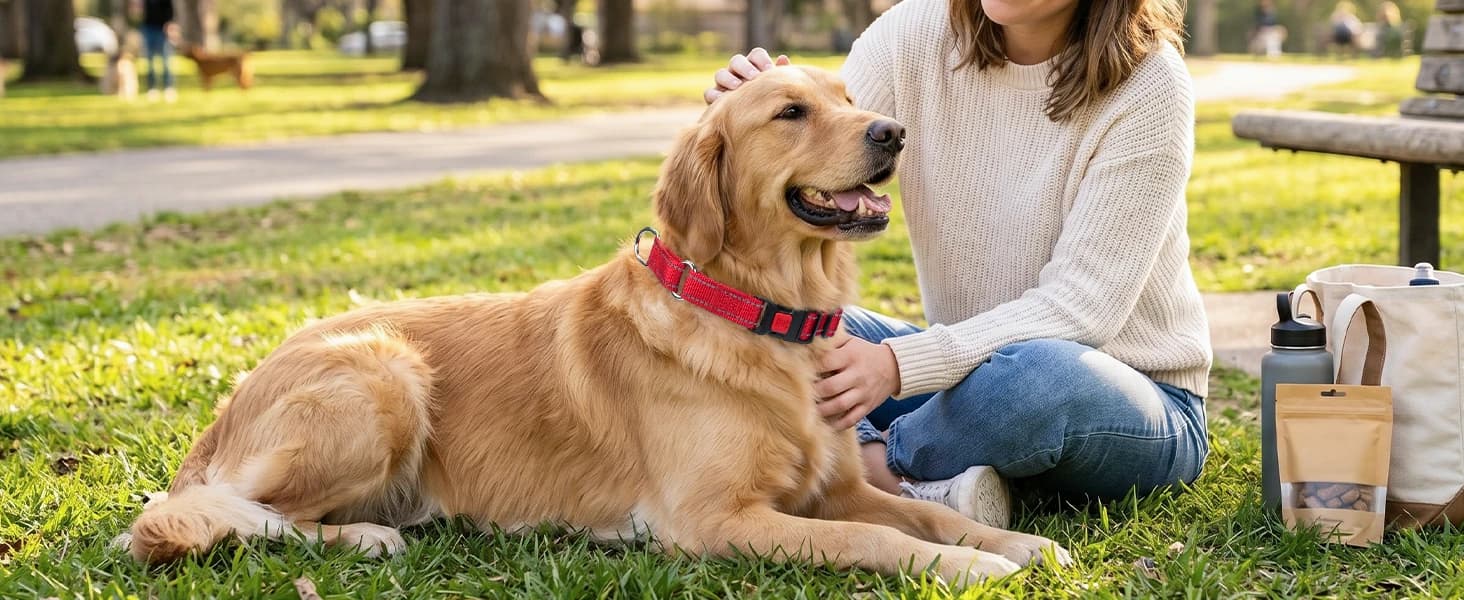 Martingale Collar for Dogs — Escape Proof No Pull — Gentle Correction — Zero Choking
