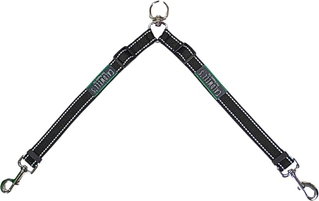 Leash Coupler — Two Dog Leash Splitter to Split Leashes for Walking 2 Dogs