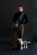 Dog Sling Carrier for Small Dogs 5-18lb
