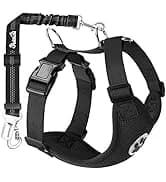 Dog Seat Belt and Harness for Car — 2 in 1 Seatbelt Buckle — collection imagery