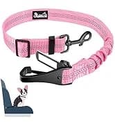 Dog Seat Belt and Harness for Car — 2 in 1 Seatbelt Buckle — collection imagery