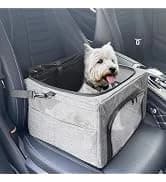 Dog Seat Belt and Harness for Car — 2 in 1 Seatbelt Buckle — collection imagery