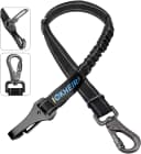 Dog Seat Belt 3-in-1 Car Harness for Dogs Adjustable Safety Seatbelt for Car Nylon Reflective Bungee Fabric Dog