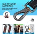 Dog Seat Belt 3-in-1 Car Harness for Dogs Adjustable Safety Seatbelt for Car Nylon Reflective Bungee Fabric Dog