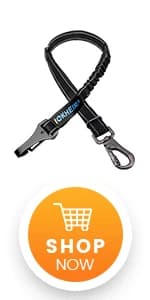 Dog Seat Belt 3-in-1 Car Harness for Dogs Adjustable Safety Seatbelt for Car Nylon Reflective Bungee Fabric Dog — product details
