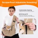 Dog Sling Carrier for Small Dogs and Cats 5-20 lbs