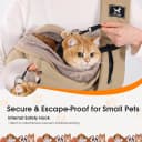 Dog Sling Carrier for Small Dogs and Cats 5-20 lbs