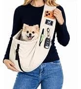 Dog Sling Carrier for Small Dogs and Cats 5-20 lbs — collection imagery