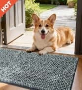 360°Oval Bolster Orthopedic Dog Beds Large Sized Dog — 35" Grey — collection imagery