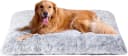 Fluffy Dog Crate Bed — Plush Extra Large Dog Pillow